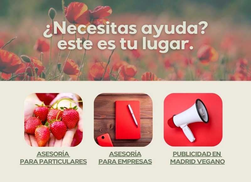 Servicios de Elisa Blanco Barba de Madrid Vegano